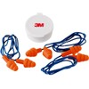 3M Corded Reusable Earplugs, 3-Pair with Case (90716-80025T)