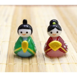 fo-ka-to Figurine Multi Lord H28 mm Princess H25 mm Cute Handmade Glass Crafted Sunny Day Chicks ckf059 