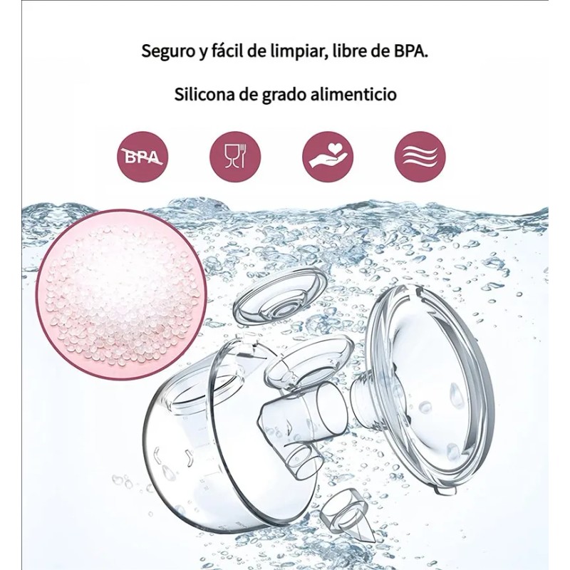 Extractor De Leche Eléctrico Portátil Manos Libres Silencios