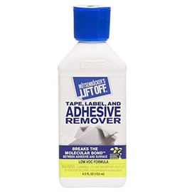 MOTSENBOCKER'S LIFT OFF 407-45 LIFT OFF Tape, Label and Adhesive Remover, 4.5 Oz.