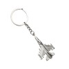 ODETOJOY Fighter Jet Aeroplane Jet Tornado Keyring Line Made of