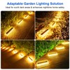 Lacasa Solar Deck Lights, Solar Lights Outdoor Waterproof IP68, 4