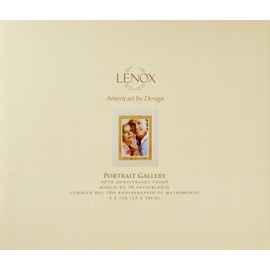 Lenox Portrait Gallery 50th Anniversary Luxury Frame, 5 by 7-Inch - 826478