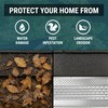 GUTTERHAWK Gutter Guard All-Aluminum Gutter Guard White Sample Pack –
