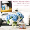 12 Pcs Acrylic Picture Frame Clear Acrylic Photo Frame Magnetic
