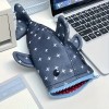 Cute Shark Pencil Bag Large Capacity Multifunctional High-lo