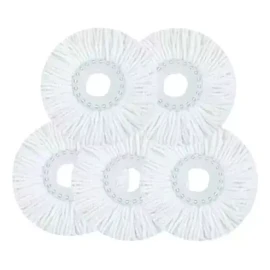 N3OSHOP 3 Repuestos Microfibra Para Trapeador Spin Mop Giratorio