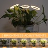 Plant Grow Light 3.3in Diameter 3 Heads Easy Operation Brightness