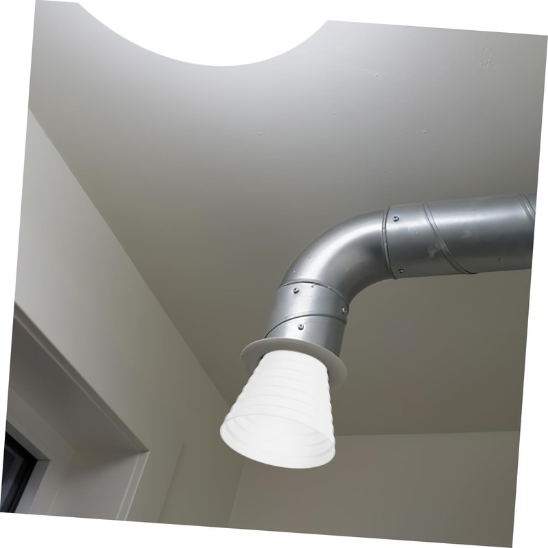 TEHAUX Dryer Duct Connector Duct Reducer for Kitchen Ventilation Systems