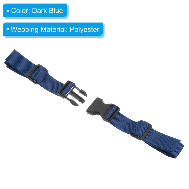 PATIKIL Backpack Chest Strap, 2 Pack Polyester Webbing Adjustable Replacement