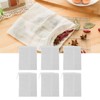 12Pcs Reusable Empty Tea Bags Drawstring Spice Cheesecloth Soup Bags