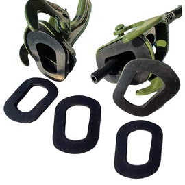 Canister Gasket, 4 Pack Canister Replacement Gaskets - Replace Leaking Seals, Cap Rubber, Petrol Fuel Gasket, Rubber Gasket, Petrol Can for 5/10/20 Litre