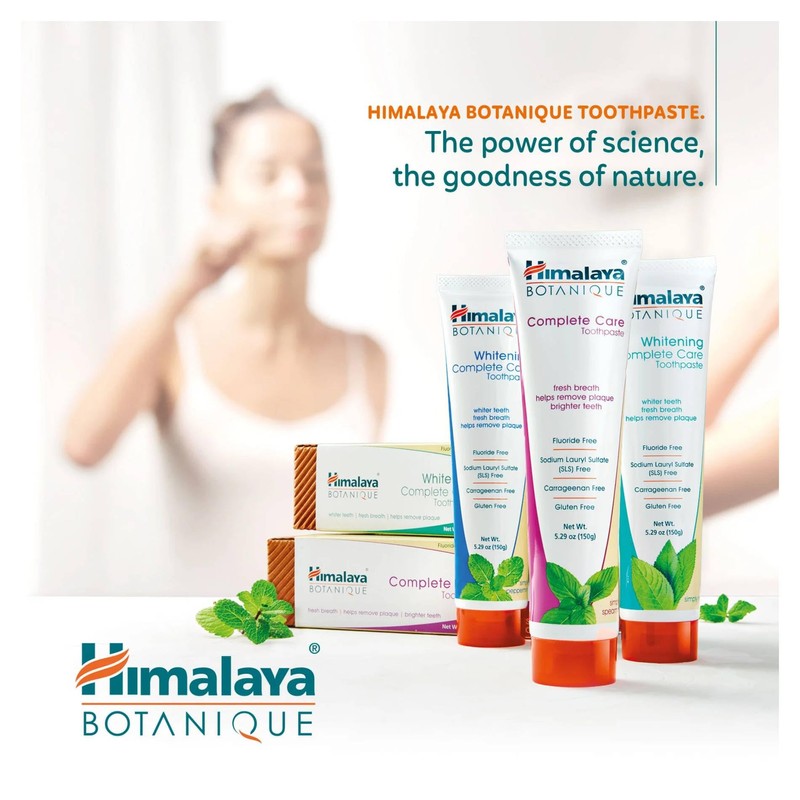 Himalaya Herbal BOT Complete Care Whitening Mint Toothpaste, 150 g
