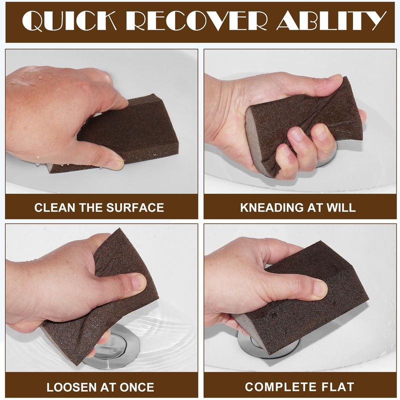 100 Grit Angled Sanding Blocks, Jamiikury Medium Sponge Sand Block