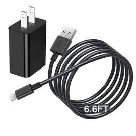 6.6Ft USB C Electric Spin Scrubber Fast Charger Fit for YKYI, TUYU, Bomves, Keimi, Highyes, Yesayce, Leebein Electric Spin Scrubber Type C Wall Adapter Charging Cable Cord