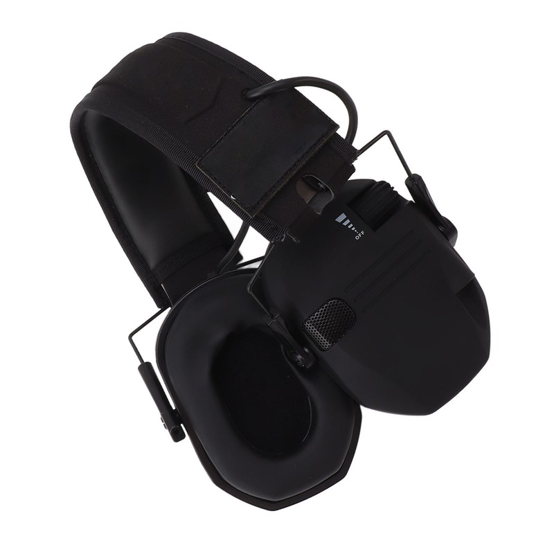 Noise Reduction Electronic Earphones Noise Reduction Foldable ABS Adjustable Headband