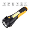Multifunctional Car Emergency Flashlight for Outdoor Camping Safety Emergency WarningBlack