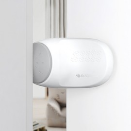 Rotary Door Stopper & Finger Pinch Guard - No-Drill Door Holder JD-83 Dark Gray 2ea