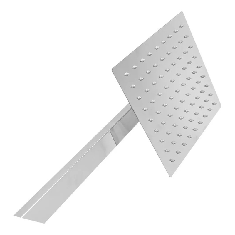 IML Kit Regadera Cuadrada Lluvia Moderna Con Tubo 40cm Lujo