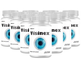 Pelican Vitamins Visinex- Eye Support with Lutein- 10 Bottles- 600 Capsules