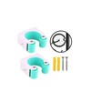 WANGCL 2PCS Mountain Bike Parking Buckle Bike Wall Mounts Suitable