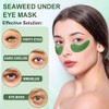Flouzor - 120PCS Parches de Ojos set,24K Gold Parches Ojos