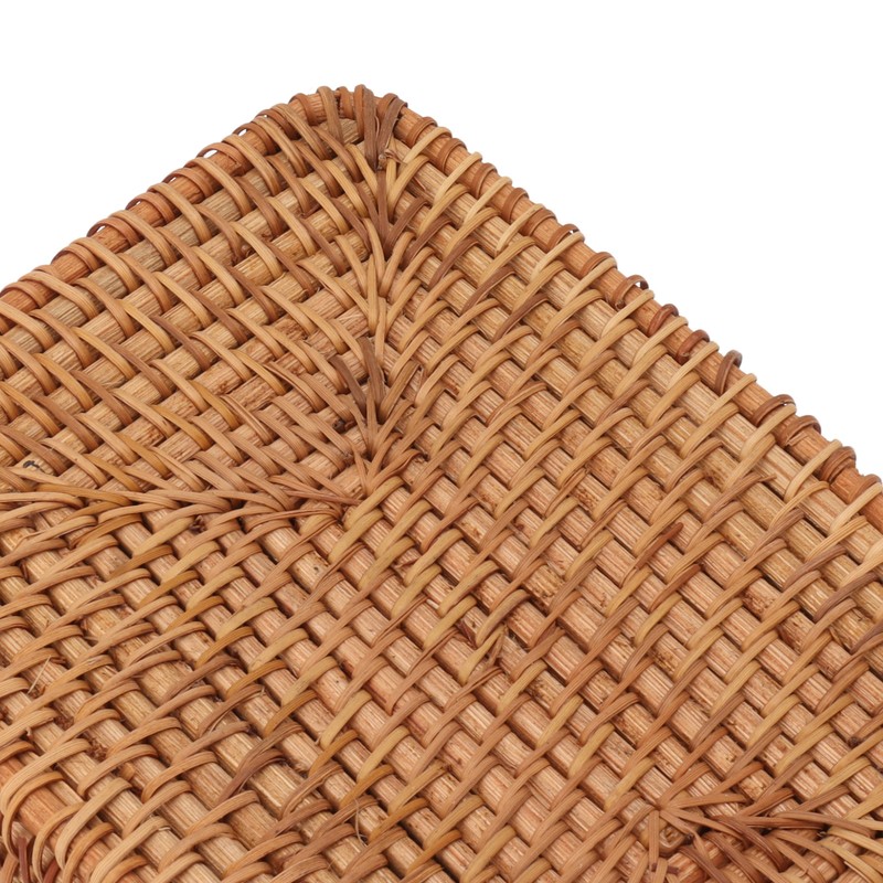Rectangular Rattan Tissue Box Cover Rattan Woven Tissue Box Holder