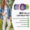 3DFitBud Simple Step Counter Walking 3D Pedometer by 3DActive with