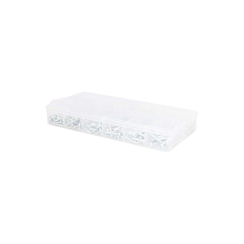 550 piece Metric Sheet Metal Self Tapping Screw Assortment kit