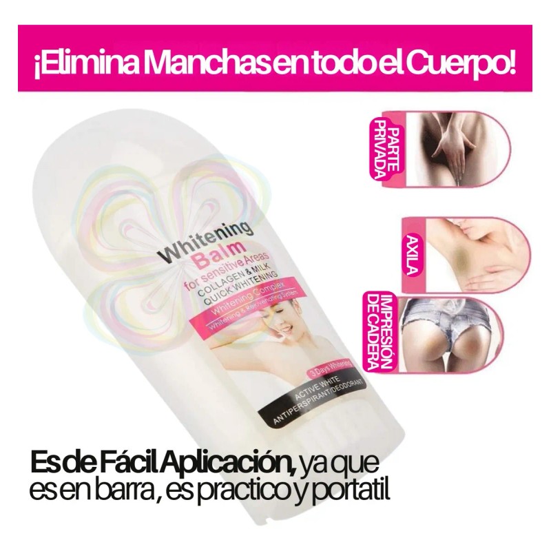 Desodorante Aclarador De Axilas Aichun Beauty Piel Suave