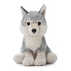 The Petting Zoo Wolf Stuffed Animal, Gifts for Kids, Wild