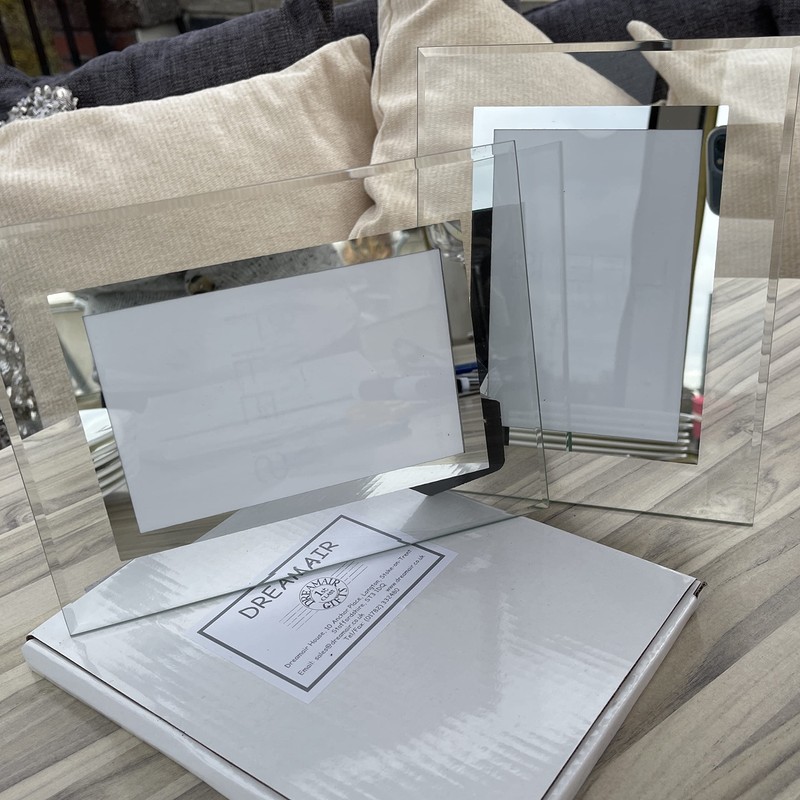 55th Wedding (Emerald) Anniversary Photo Frame (L) (6x4) Flower