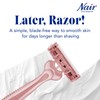Nair Hair Remover Bladeless Shave Whipped Crème, Painless Hair Removal,