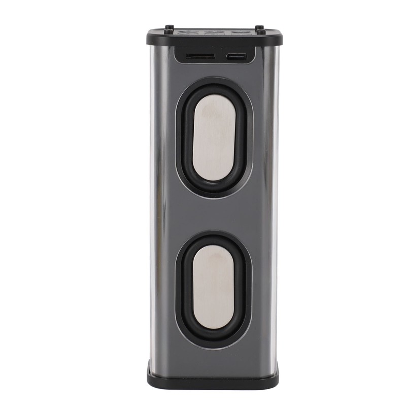 Transparent Bluetooth Speaker 2x5W Subwoofer Portable Wireless Bluetooth 5.3 Speakers