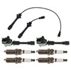 TRQ Ignition Coil and Spark Plug Kit 7 Piece Iridium