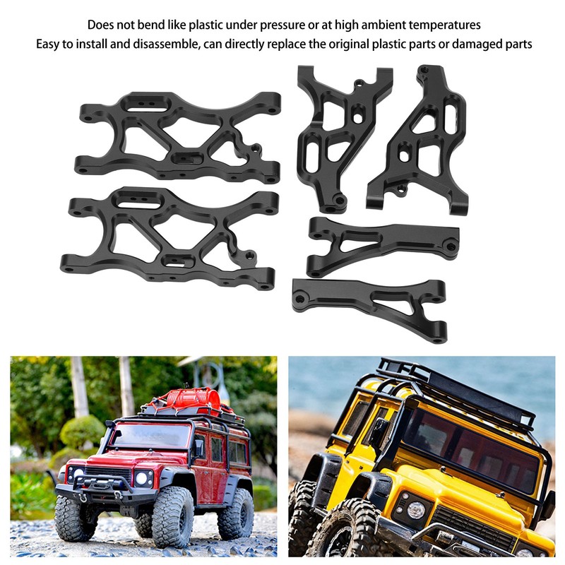 RC Suspension Arm Set Aluminum Alloy Front Rear Swing Arms