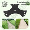 9" X 5/8" Center Hole 781-0748-0637 3-Side Edger Star Blade,
