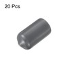 uxcell 20pcs Rubber End Caps 5.5mm ID Vinyl Round Tube