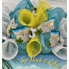 Sip Back And Relax Handmade Deco Mesh Summer Wreath