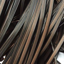 CTK Brown Flat Synthetic Rattan Repair Materials, Plastic Rattan Wicker Repair Tools, Wicker Garden Furniture Repair, Used for Weaving and Repairing Chairs, Tables, Storage Baskets (Brown)