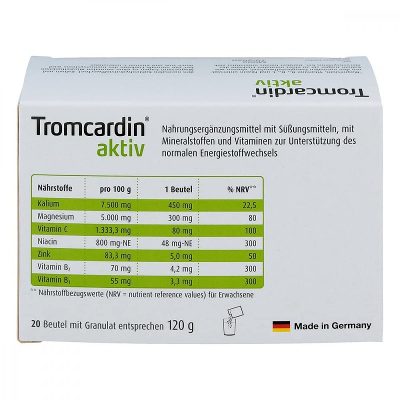 Tromcardin Active Granulate Bags, Colourless (Pack of 20)