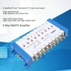 9 Way SMATV Amplifier Professional Plug and Play Satellite TV