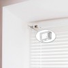 4 x White Blind Brackets for Blinds Headrail Brackets for