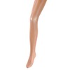 Danskin Shimmery Girls' Tights with Foot - Brown - Medium