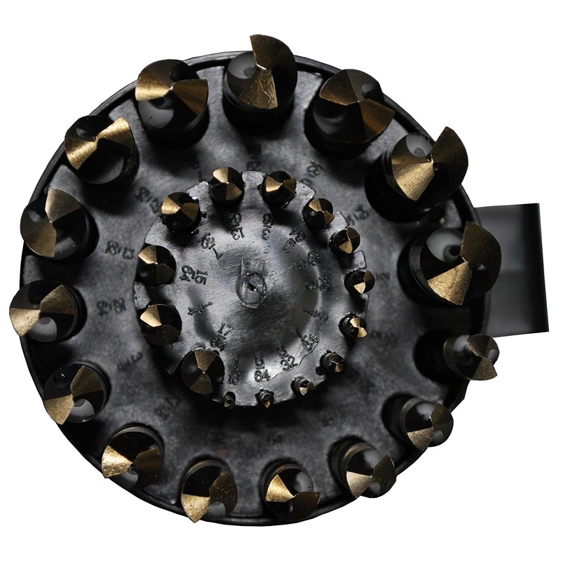KFD29J-PC KFD 29-Piece High-Speed Steel Jobber Length Drill Bit Set