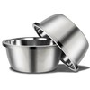Stainless Steel Large Dog Food Bowl, 176 oz (24cup) Large