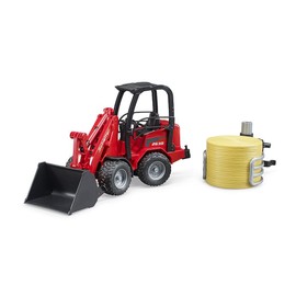 Schaeffer Compact Loader 2034 w Bale Gripper and Bale