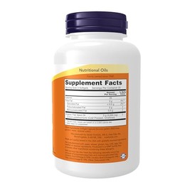 NOW Suplementos, aceite de lino 1000 mg hecho con aceite de lino orgánico, apoyo cardiovascular*, 100 cápsulas blandas