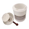 Portable Ice Crusher PP Manual Shaved Snow Cone Machine DIY