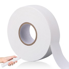 KALIONE Hockey Tape, Anti Slip Hockey Stick Tape 25m × 25mm Self-Adehesive Grip Tape Sports Grips Tape Anti Slip Wear Resistant Stick Tape for Badminton Grip Golf Pole Tennis Racket (White)